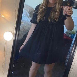 Zara TRF Collection Babydoll Romper Dress